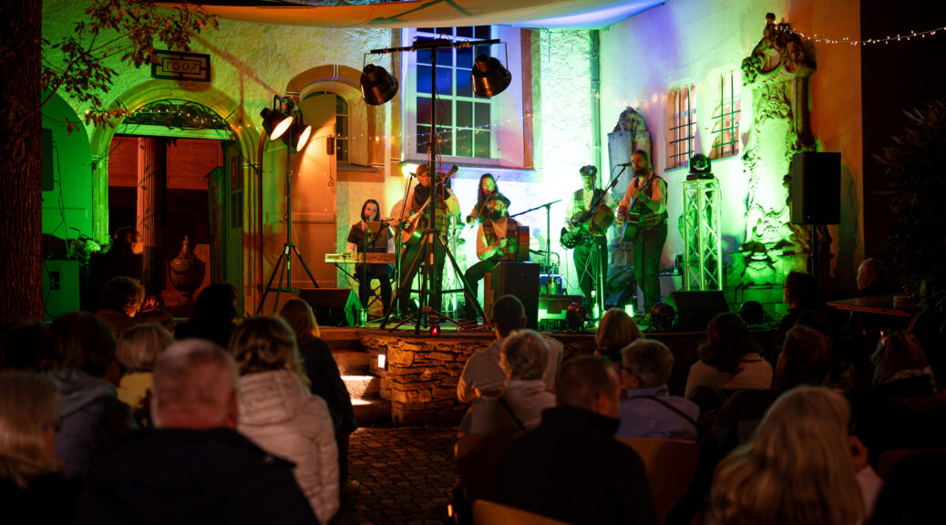 Shamrock Sheep zum Irischen Abend in der Peter-Pauls-Kirche Beierfeld